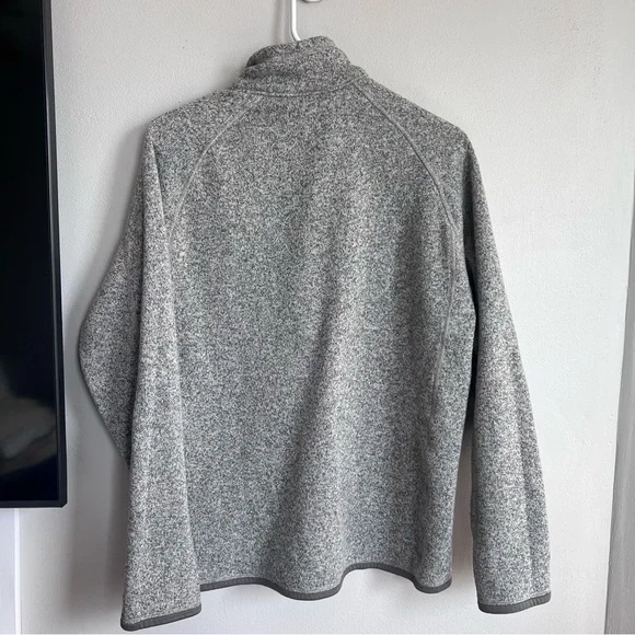 Patagonia Better Sweater Quarter Zip Fleece Stonewash Gray M - Picture 9 of 9